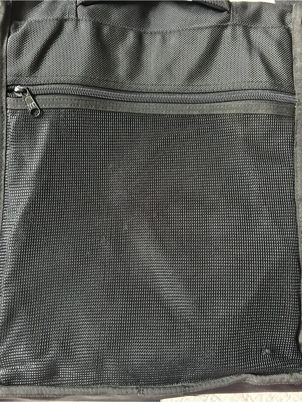 Vintage Y2K Gap Black Nylon Messenger Crossbody Top Handle Techwear Gear Bag